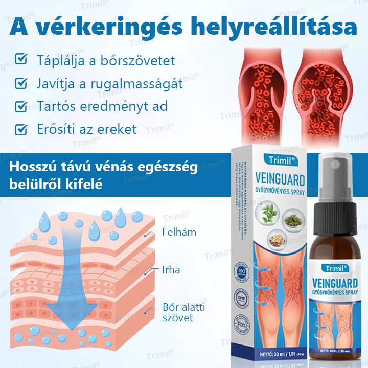 đTrimilÂź VeinGuard GyĂłgynövĂ©nyes Spray - â
Klinikailag bizonyĂtott, hogy mindössze 7 nap alatt megszĂŒnteti a visszereket!