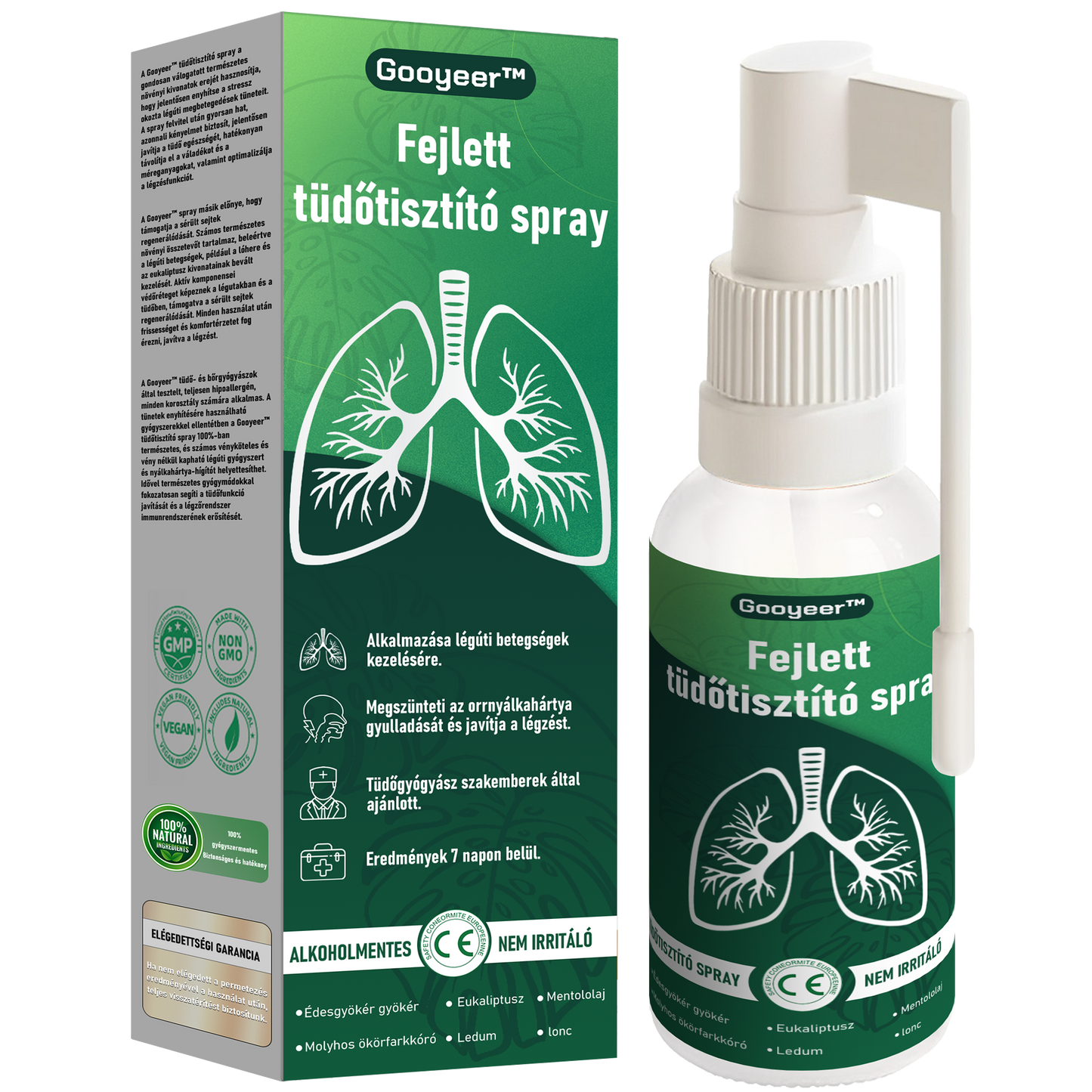 đGooyeerâą Fejlett TĂŒdĆtisztĂtĂł Spray - TĂŒdĆspecialistĂĄk ajĂĄnlĂĄsĂĄval -CE tanĂșsĂtvĂĄnnyal rendelkezik