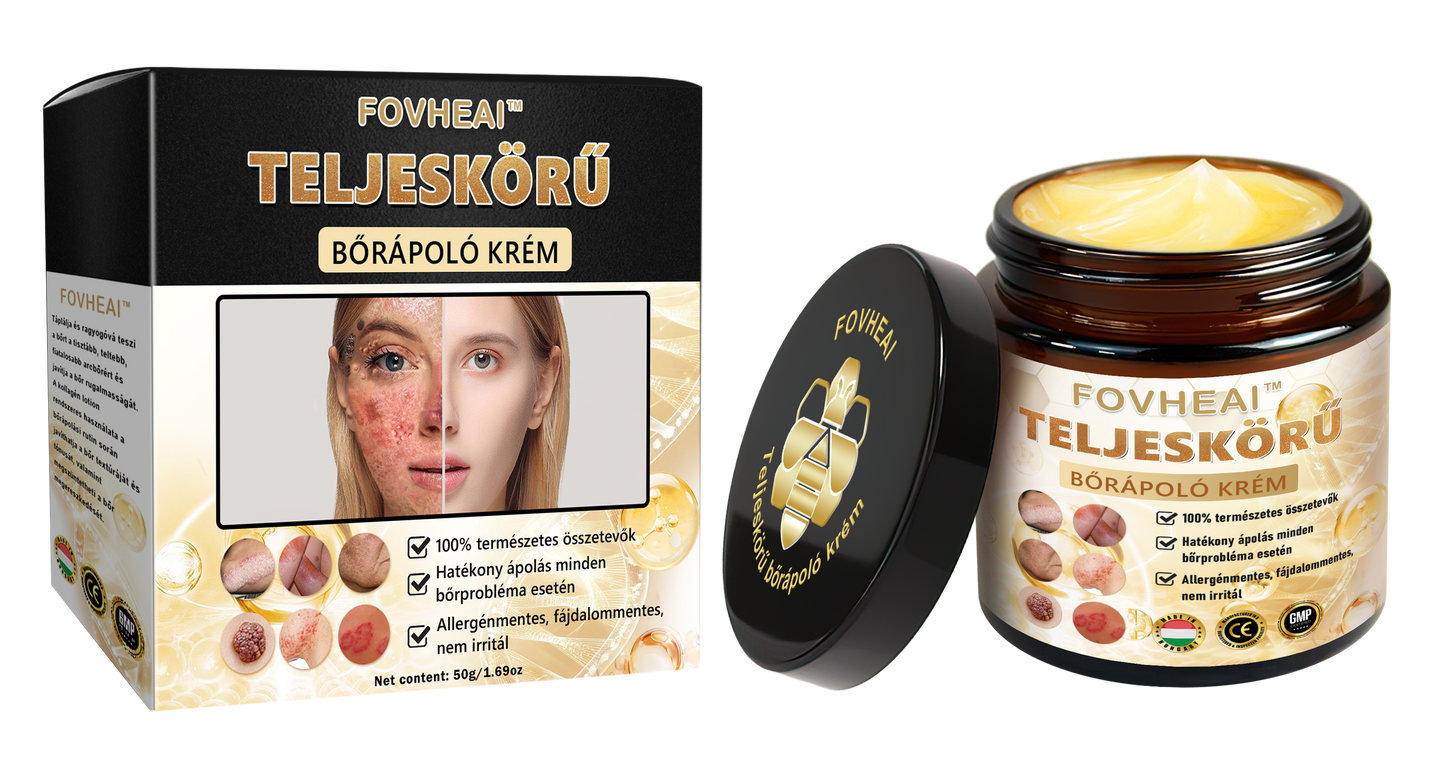💎🌟💎FOVHEAl™ Méhméreg Teljeskörű Bőrápoló Krém - Bőrgyógyászok ajánlják - Minden életkor számára alkalmas