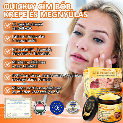 ZödVita® Méhméreg Bőr Helyreállító Krém 🔥Természetes Öregedésgátló, Feszesíti a Bőrt, Csökkenti a Ráncokat– 50ml