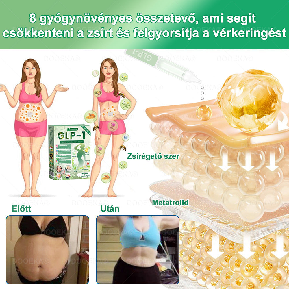 🛍️🛍️🛍️DOOEKA® GLP-1 8 az 1-ben Fit & Vital Szájon át szedhető oldat – ⏰Napi egyszer, 7 nap alatt látható változás / Elhízás, szív- és érrendszeri egészség, cukorbetegség, alvási apnoe, bélrendszer egészsége, ízületi problémák és még sok más esetén