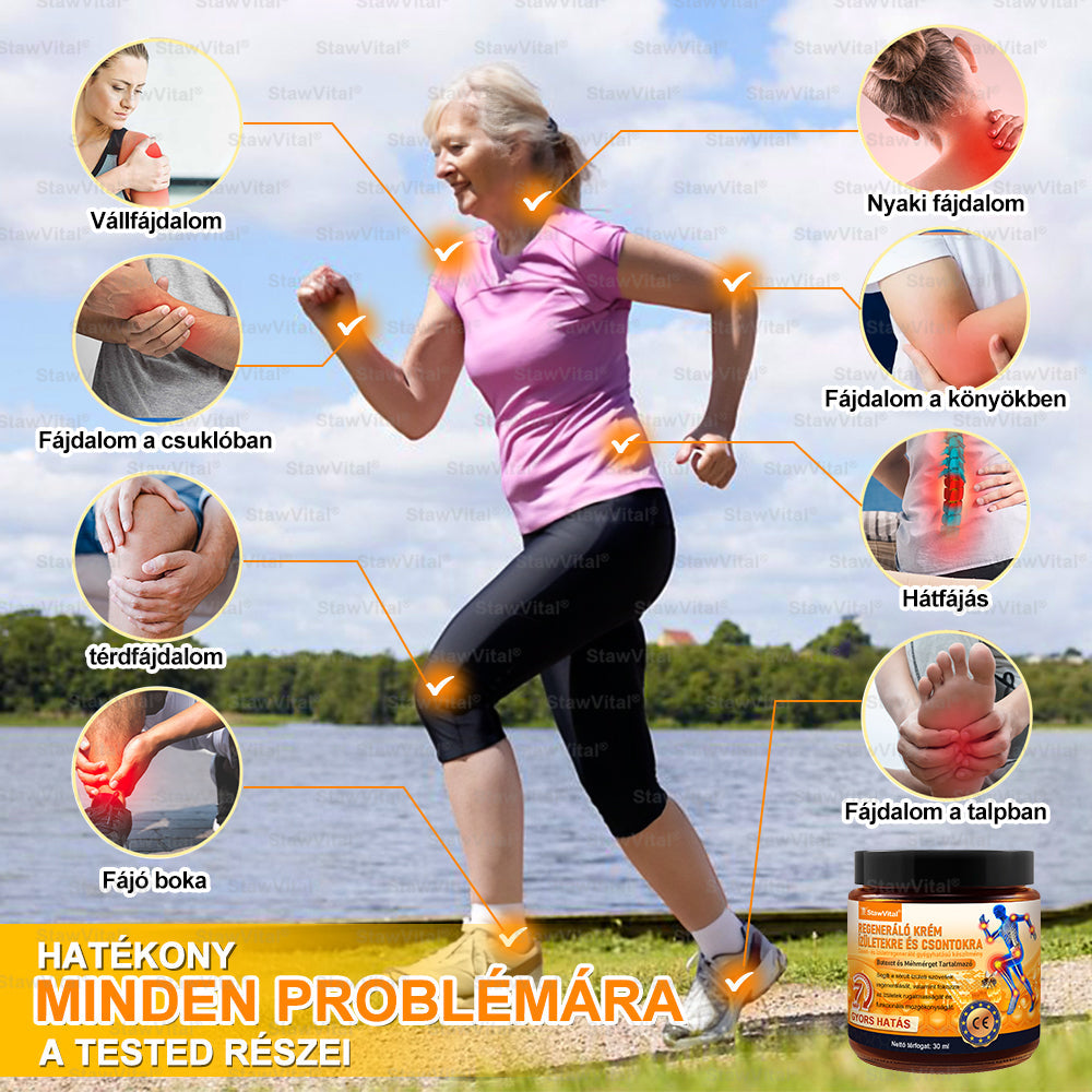 🟠𝑺𝒕𝒂𝒘𝑽𝒊𝒕𝒂𝒍® Botoxot és Méhmérget Tartalmazó Regeneráló Krém Ízületekre és Csontokra | MOT (Magyar Ortopéd Társaság) által tanúsított termék