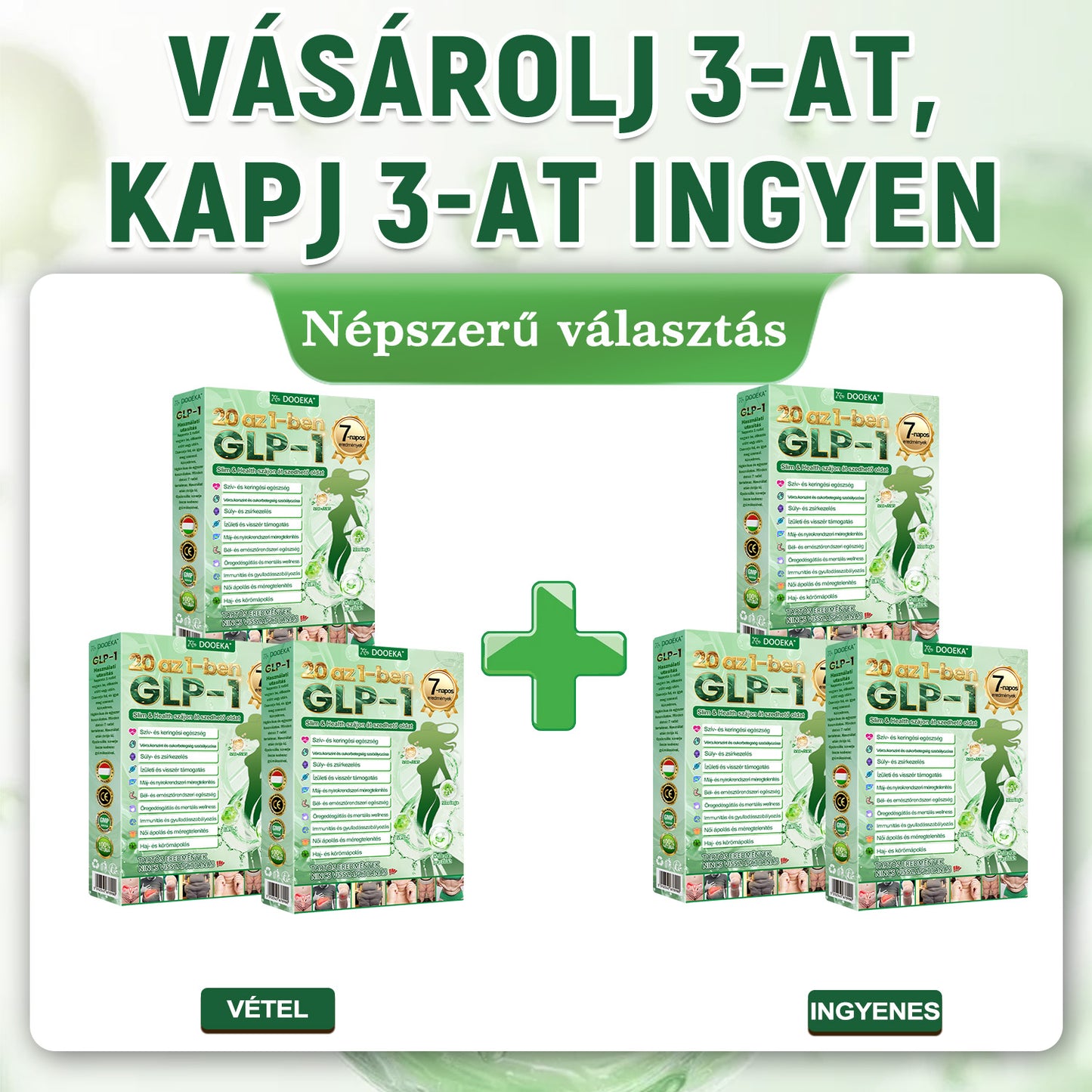 🍐DOOEKA® GLP-1 20-az-1 Slim & Health Orális Oldat – Egyszerű napi használat, látványos eredmény 7 nap alatt, 100 milliárd aktív probiotikummal ✅ testsúlykezelés, szív-, cukorbetegség-, bél- és női egészség, feszes bőr, energia.